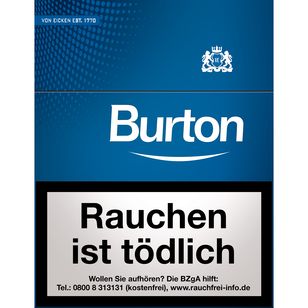 BURTON Blue Naturdeckblatt XL-Box 3,25 Euro (1x25)