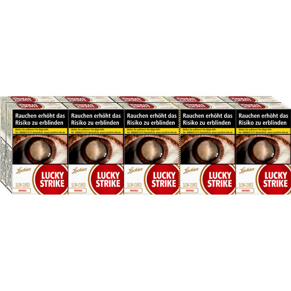 LUCKY STRIKE Original Filter Red 8,20 Euro (10x20)