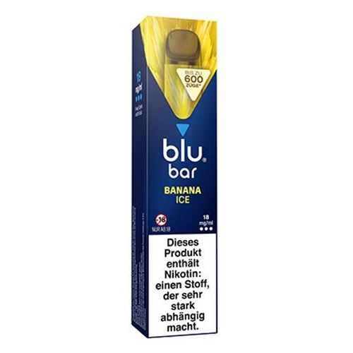 E-Zigarette BLU BAR Einweg Banana Ice 18 mg