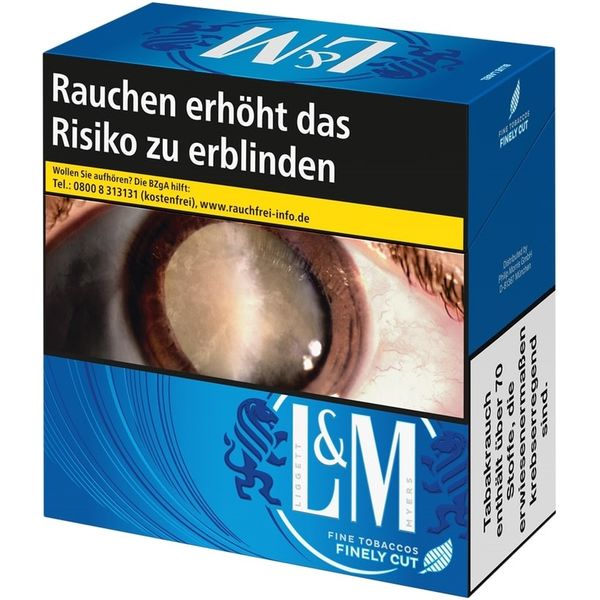 L&M Blue Label 7XL-Box 19,00 Euro (1x56) Schachtel
