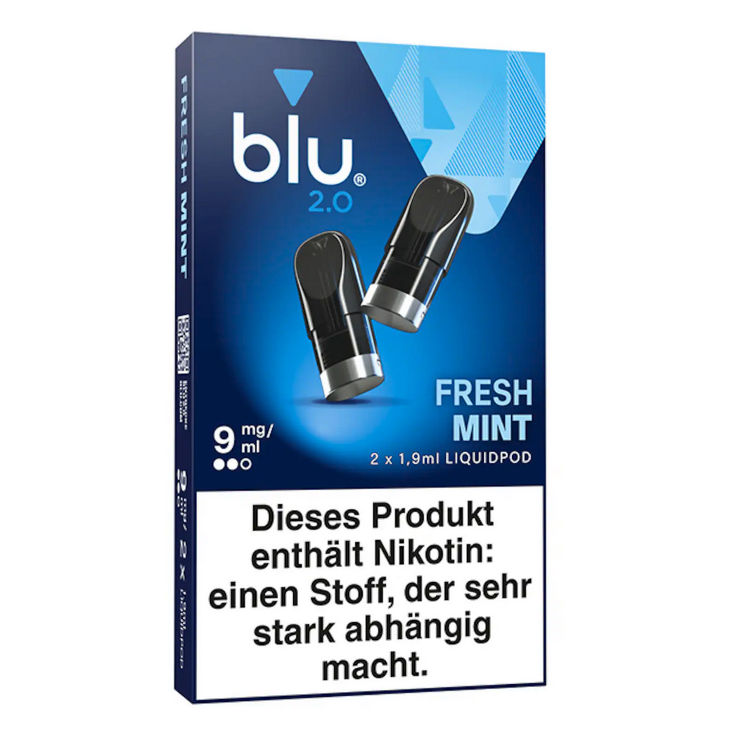 E-Liquidpod BLU 2.0 Fresh Mint 9 mg 2 Pods