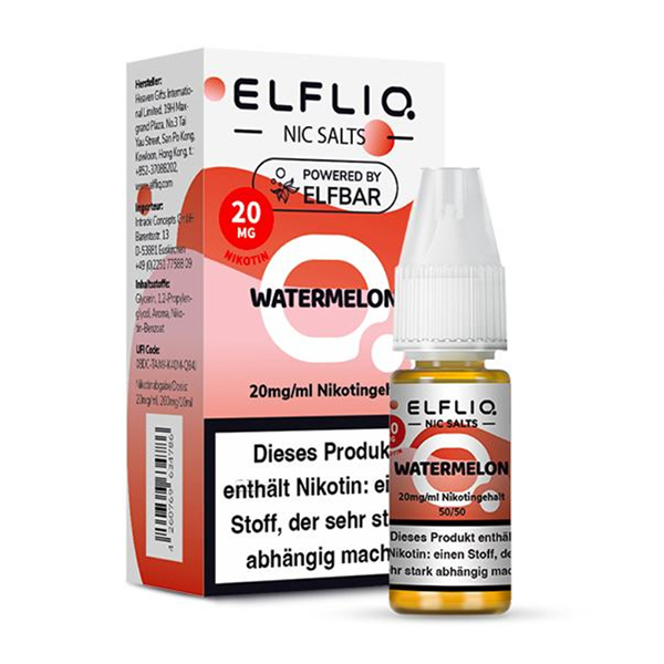 E-Liquid Nikotinsalz ELFBAR Elfliq Watermelon 20mg