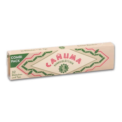 CANUMA by Rizla Bambus King Size Slims Zigarettenpapier+Fil.Tips 24x32