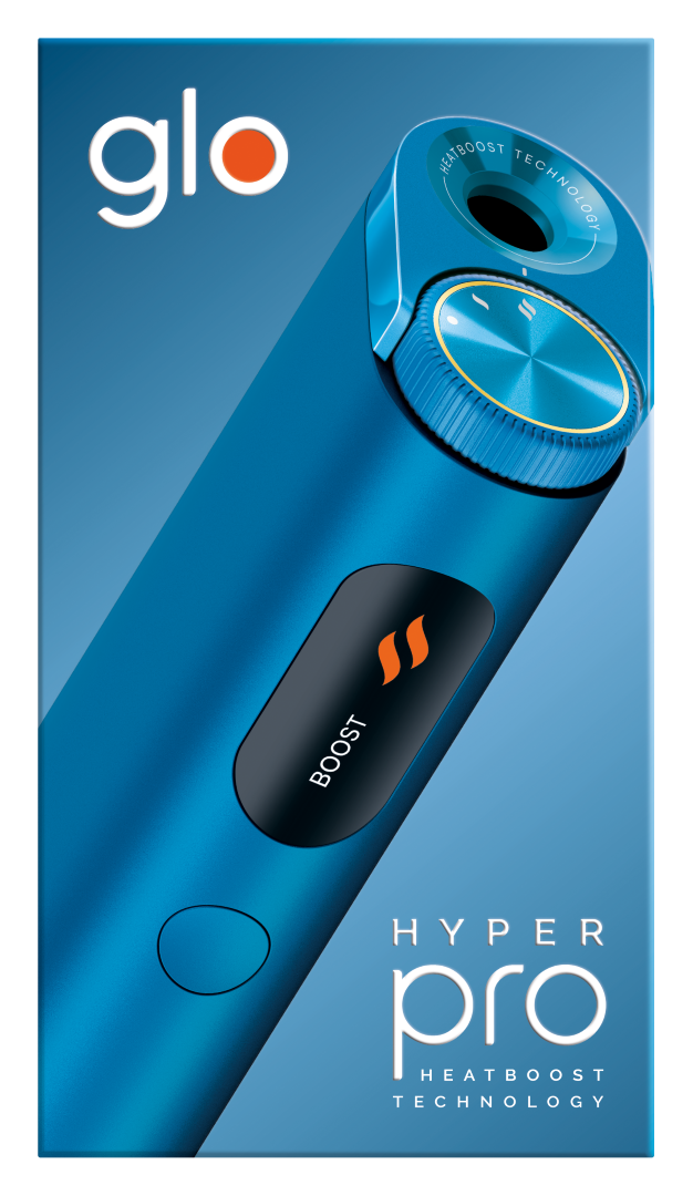 glo Hyper Pro Lapis Blue mit Wunschgravur