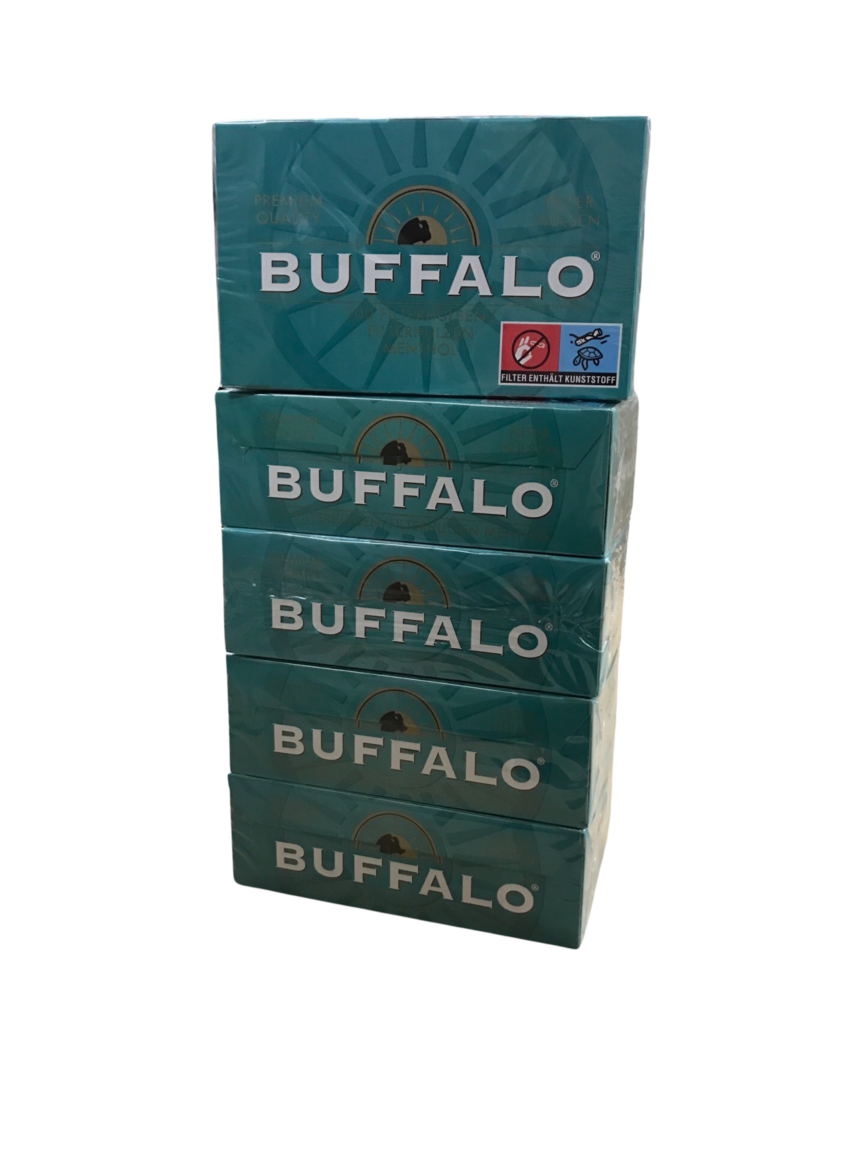 Buffalo Menthol Hülsen 500 Stück
