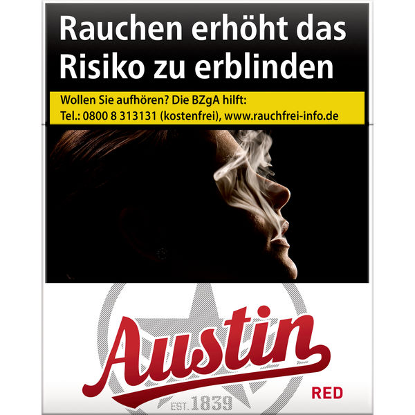 AUSTIN Red XL 7,50 Euro (8x25)