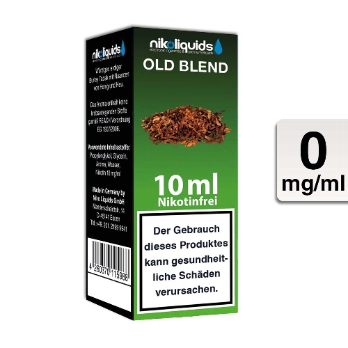E-Liquid NIKOLIQUIDS Old Blend 0 mg