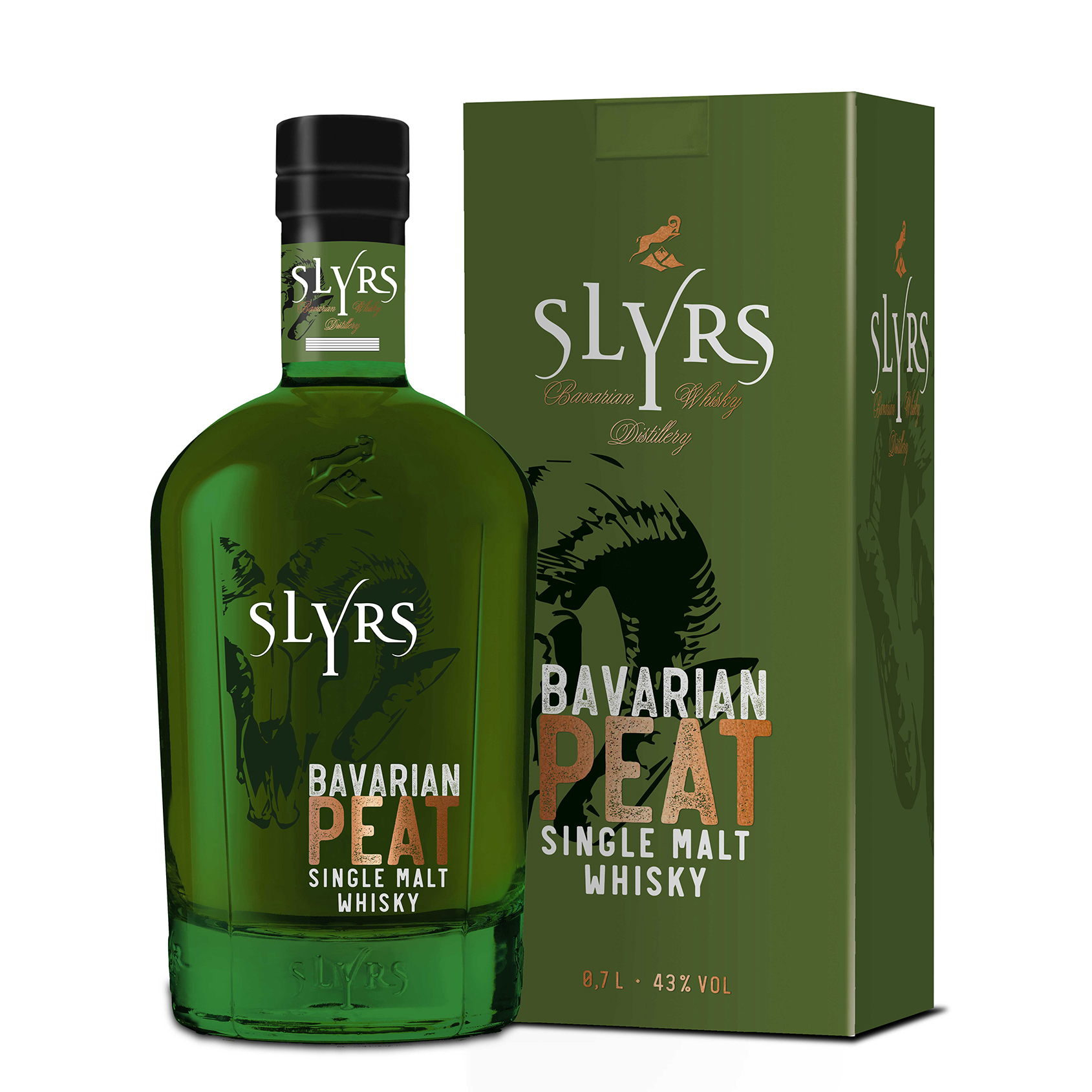 Whisky SLYRS Bavarian Peat 43% Vol. 