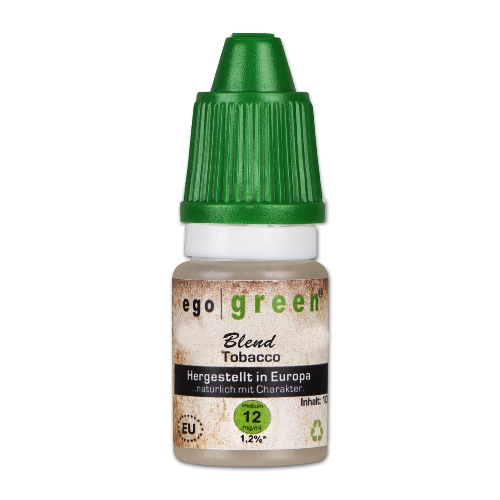 E-Liquid EGO GREEN Blend Tobacco 12 mg