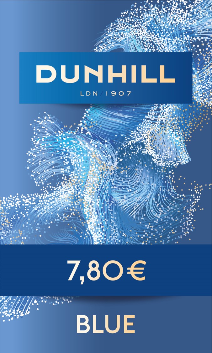 DUNHILL KS Blue 8,00 Euro (10x20)