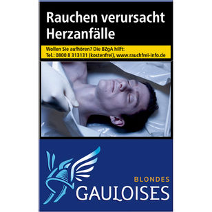 GAULOISES Blondes Blau 8,30 Euro (10x20)