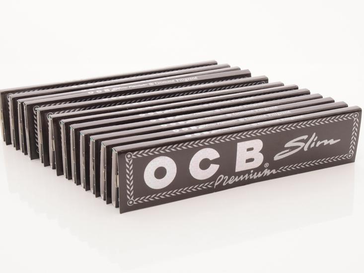 12x OCB Slim Premium Zigarettenpapier