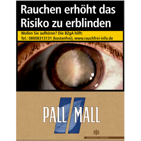 PALL MALL Authentic Blue 12,00 Euro Super (8x34)