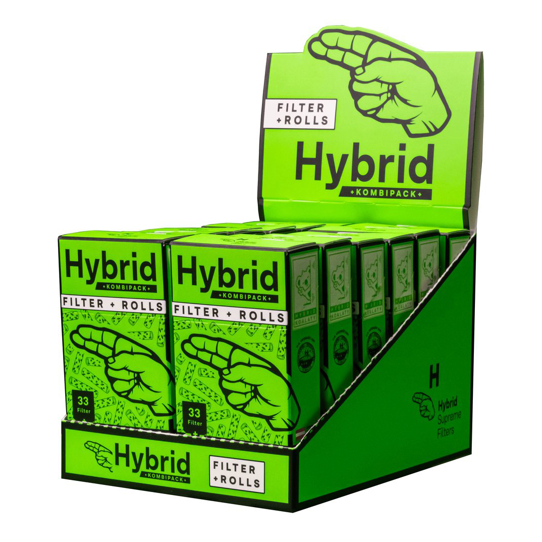 Hybrid Supreme Filter + Rolls Kombipack 12 x 33