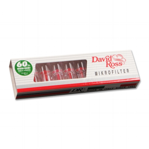 Zigarettenfilter-Aufsatz DAVID ROSS 8 mm 10 Stück