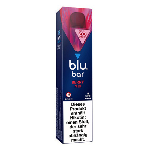 E-Zigarette BLU BAR Einweg Berry Mix 18 mg