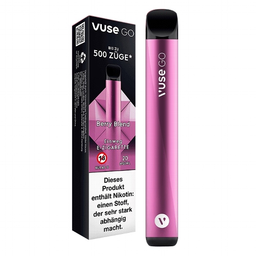 E-Zigarette VUSE Go 500 Einweg Berry Blend 20mg
