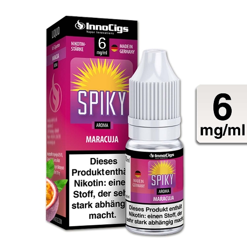 E-Liquid INNOCIGS Spiky Maracuja 6 mg
