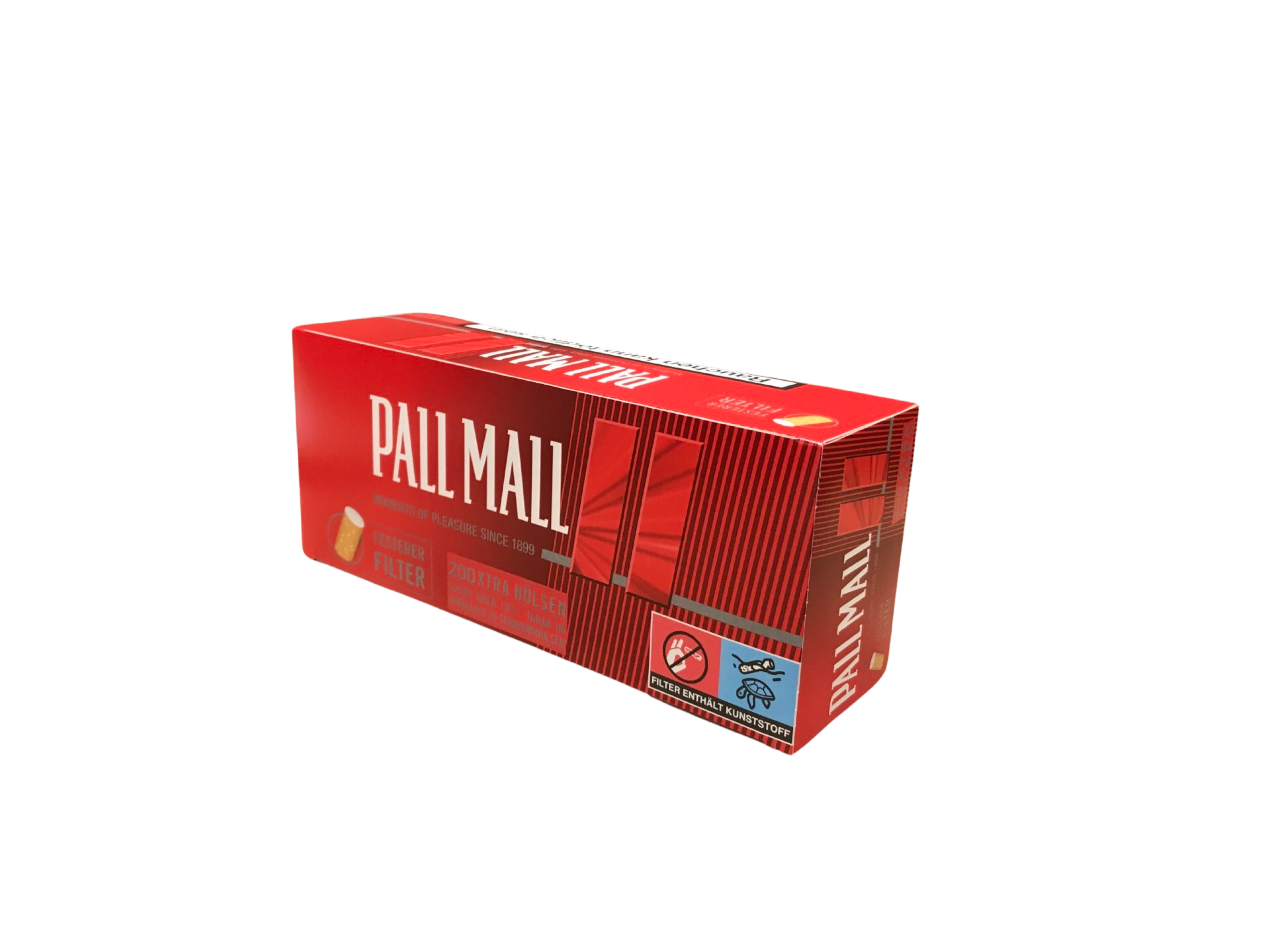 PALL MALL Red  Extra Hülsen 200 Stück