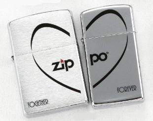 Zippo Combi-Box Heart Together/Forever