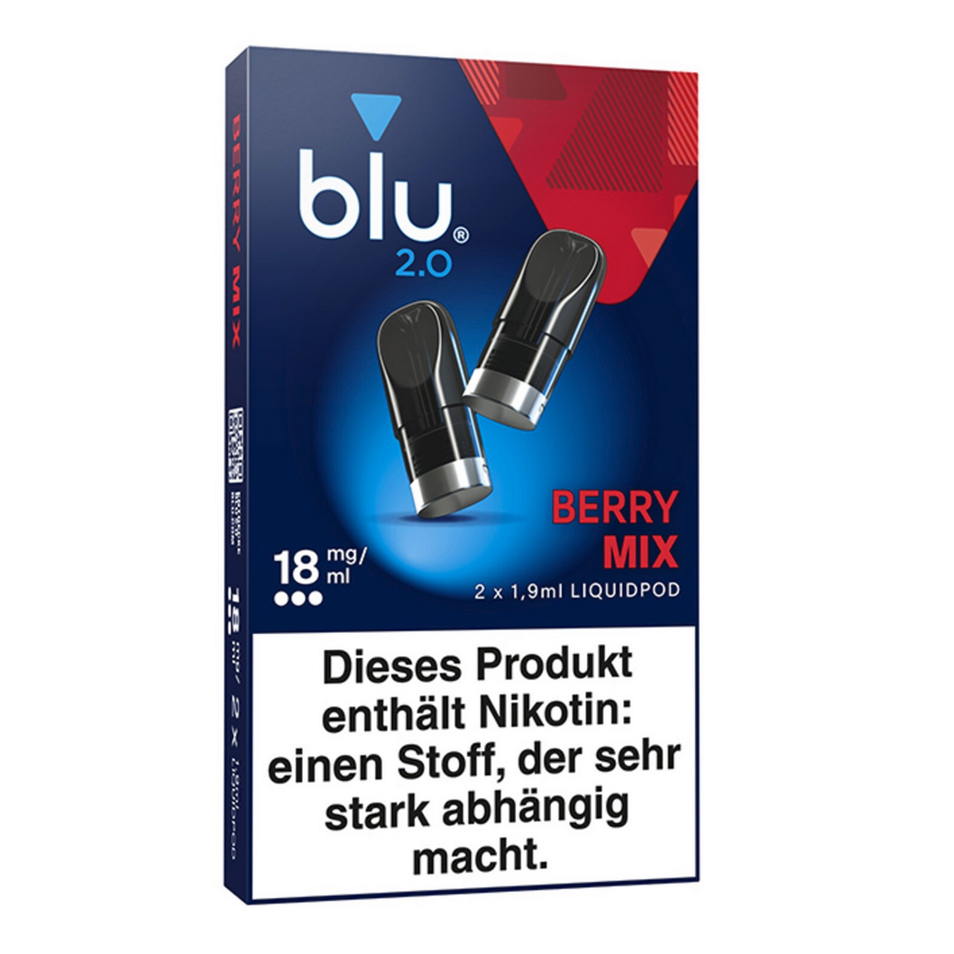E-Liquidpod BLU 2.0 Berry Mix 18 mg 2 Pods