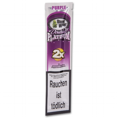 BLUNTWRAP Double Platinum Purple (Litschi)
