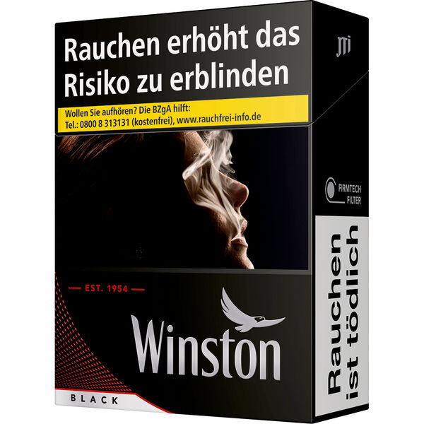 WINSTON Black BP XXL 10,00 Euro (8x28)