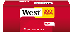 WEST Hülsen Red (5) 200 Stück Packung