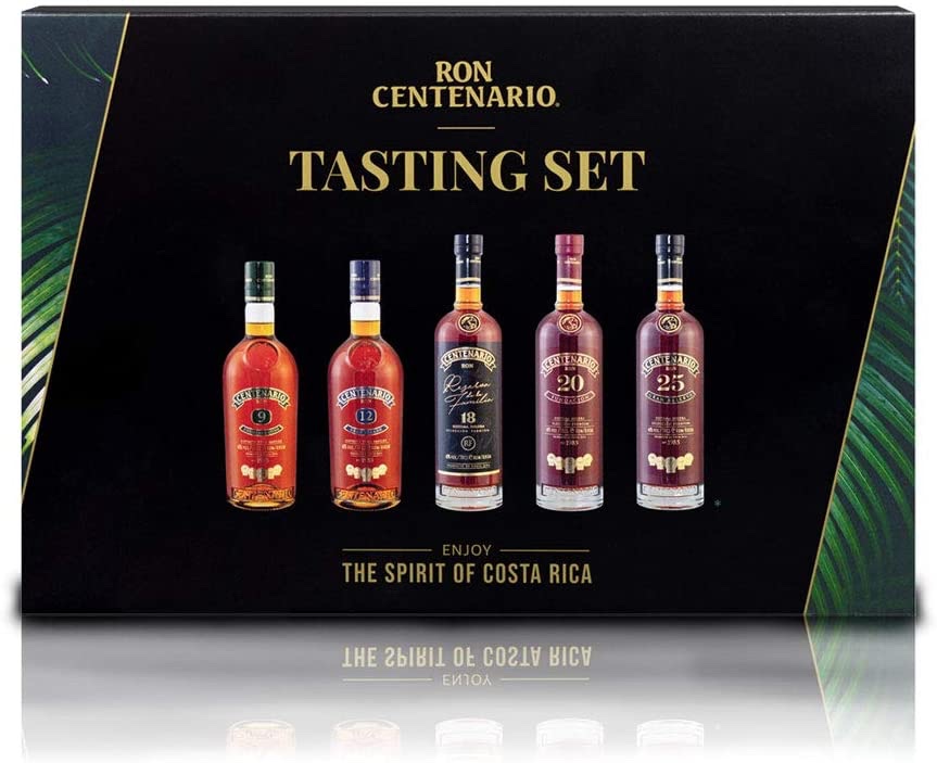 Ron Centenario Rum Tasting Set 40% vol., 5x0,05l