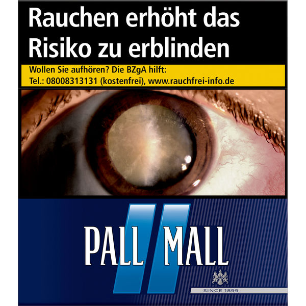 PALL MALL Blue Hercules 19,50 Euro (1x60) Schachtel