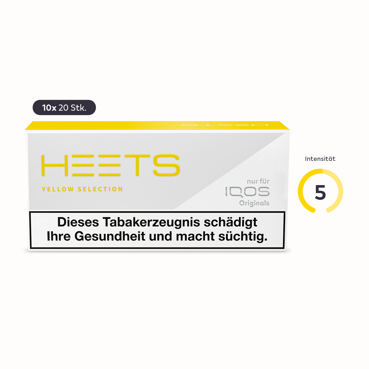 HEETS Yellow Selection Stange +30 Tabakland CLEANING STICKS 