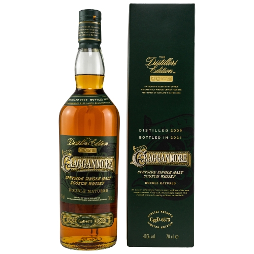 CRAGGANMORE Distillers Edition Single Malt Scotch Whisky 40% vol., 0,7l