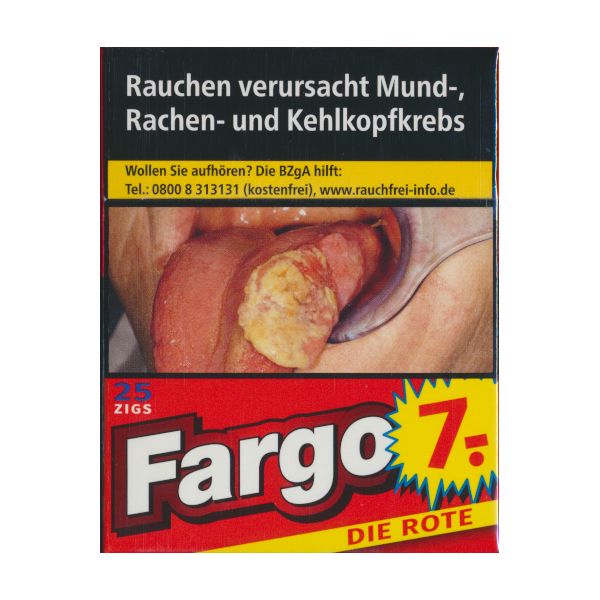 FARGO die Rote XL 7,00 Euro (8x25)