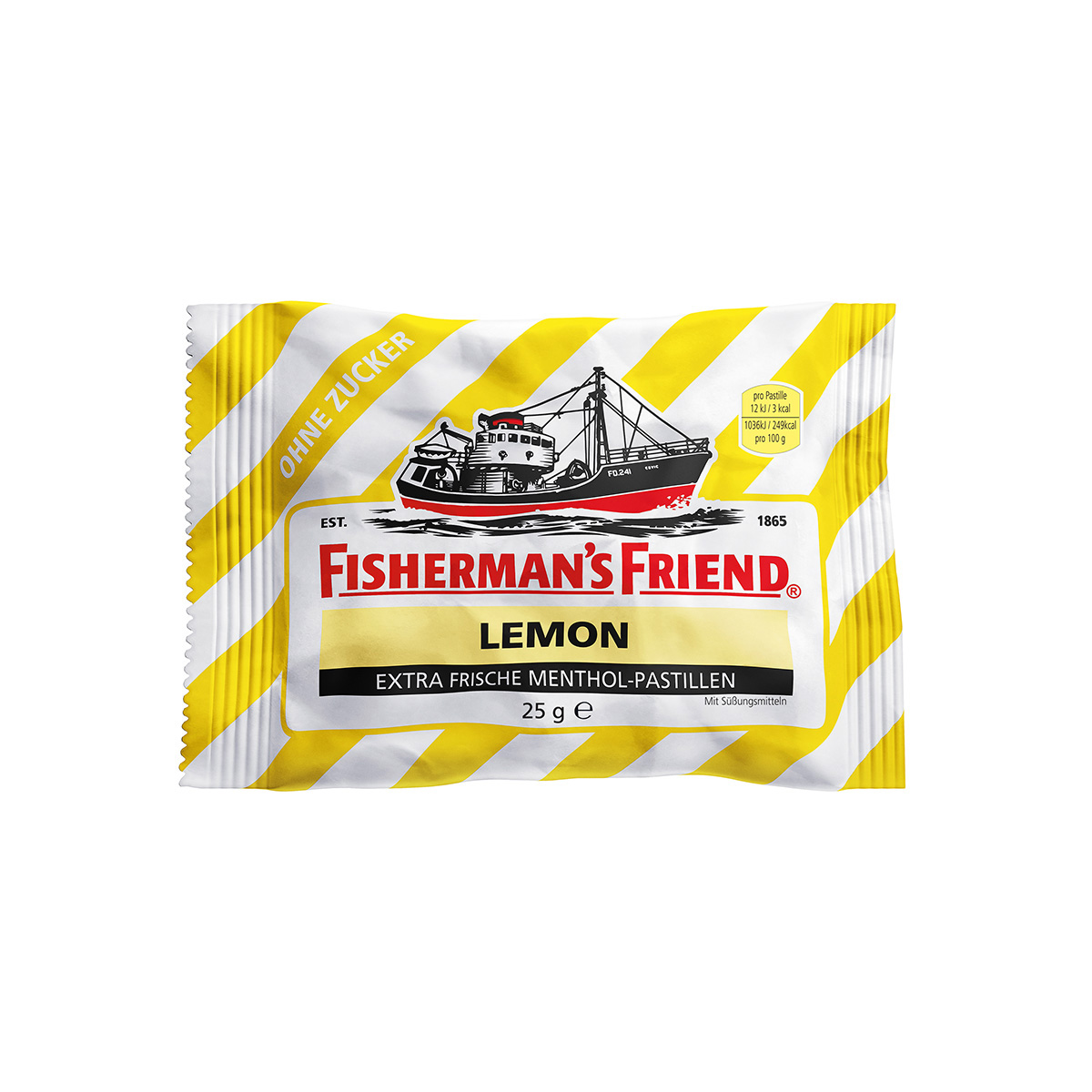 FISHERMAN'S FRIEND Lemon ohne Zucker Inhalt 24