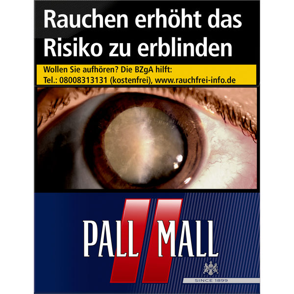PALL MALL Red XXL 8,00 Euro (1x22) Schachtel