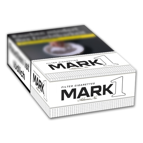 MARK ADAMS No.1 White & Silver 6,00 Euro (10x20)