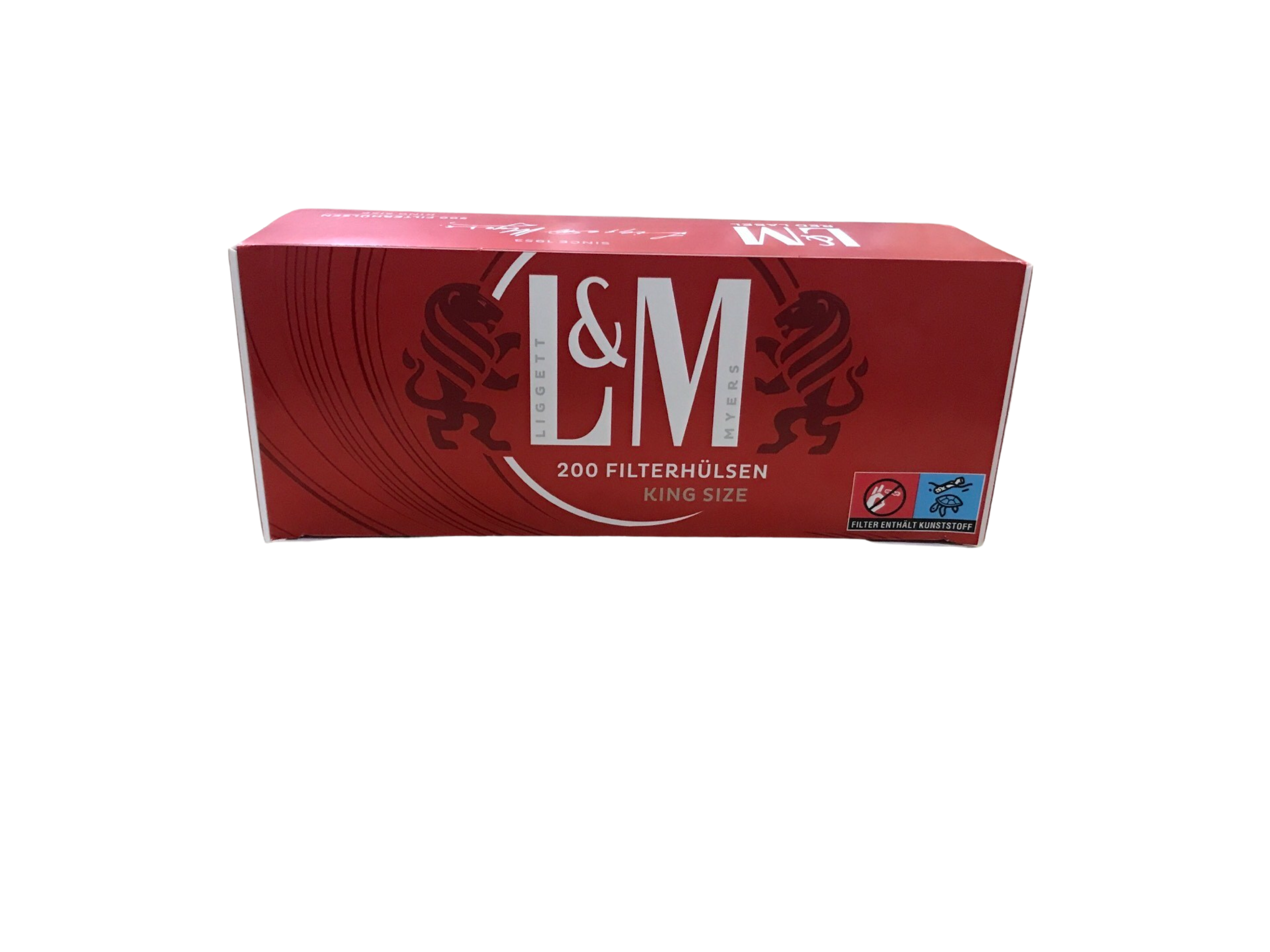 L&M Filterhülsen Red Label 200 Stück 