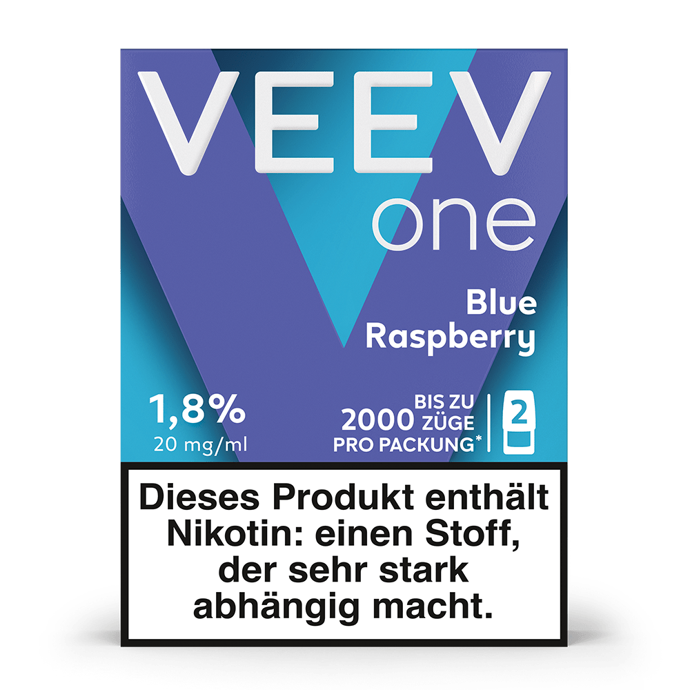 Veev One Nachfüllpackung - 2er-Pack Blue Raspberry