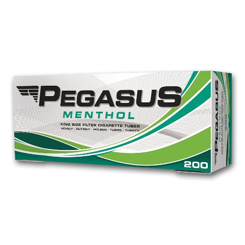 PEGASUS Menthol Filterhülsen (5) 200 Stück Packung