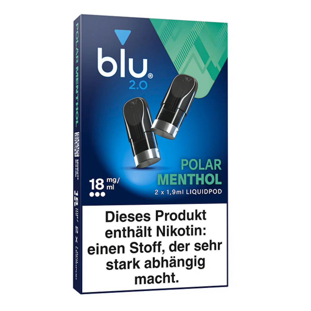 E-Liquidpod BLU 2.0 Polar Menthol 18 mg 2 Pods