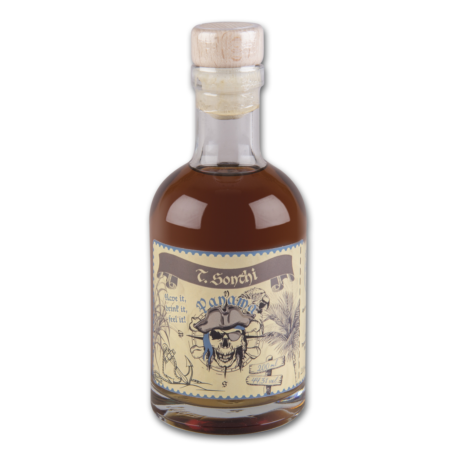 T.SONTHI Panama Rum 44,3% vol., 0,2l
