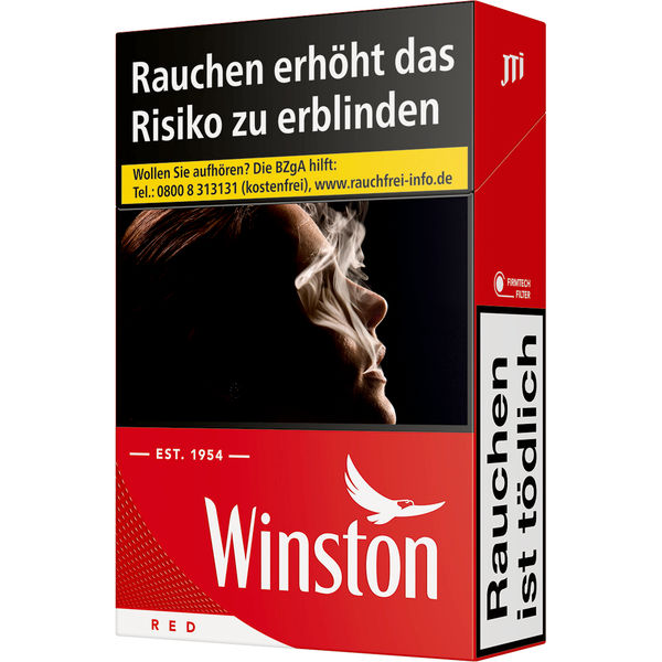 WINSTON Red BP L 8,00 Euro (10x21)