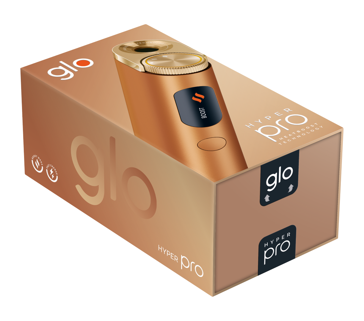 glo Hyper Pro Amber Bronze mit Wunschgravur