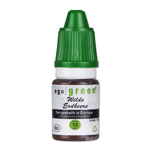 E-Liquid EGO GREEN Wilde Erdbeere 12 mg