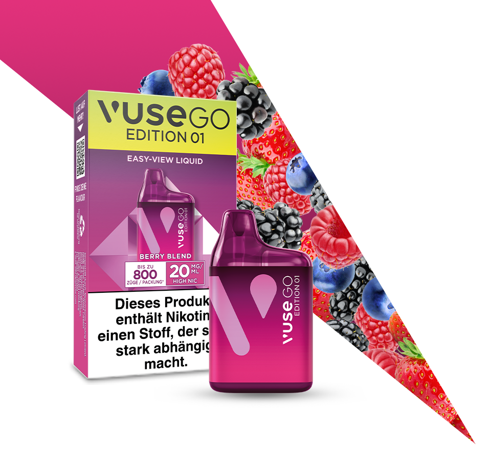 Vuse GO 800 Berry Blend 20mg/ml Nikotin 