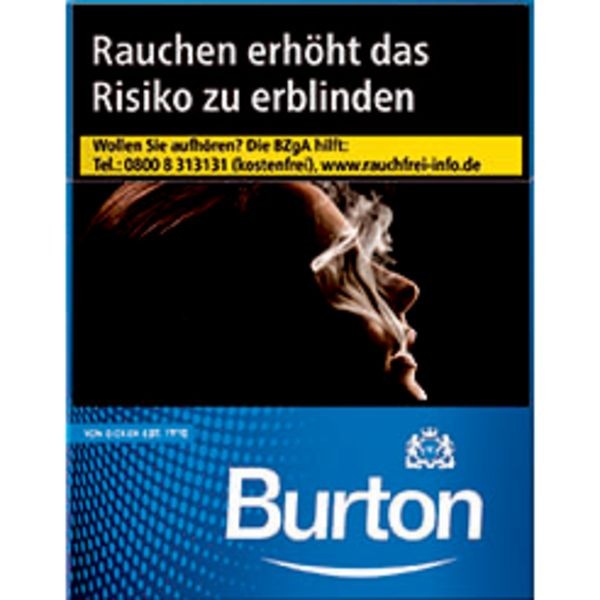 BURTON Blue XL-Box 7,50 Euro (8x24)