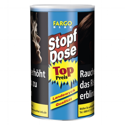 FARGO Stopf-Dose Blau XXL