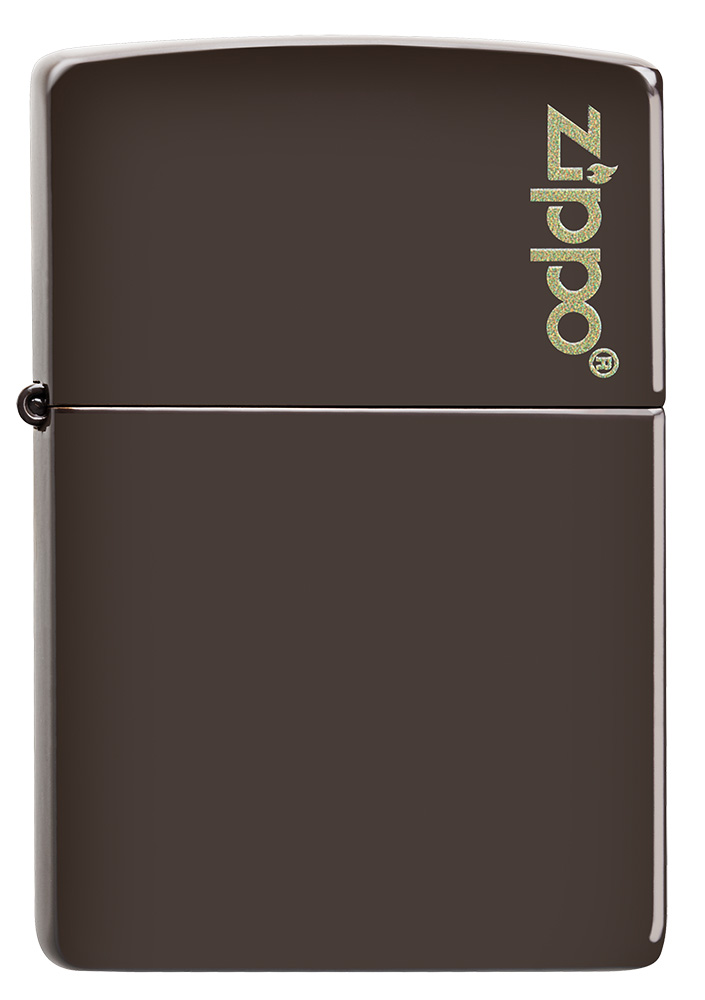 ZIPPO braun matt mit Zippo Logo 60005215