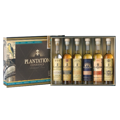  Plantation Experience Rum Box 40-42% vol., 6x0,1l 