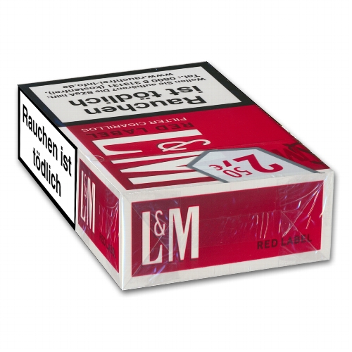 L&M Filter Cigarillos Tobacco Red Label 3 Euro (1x17)